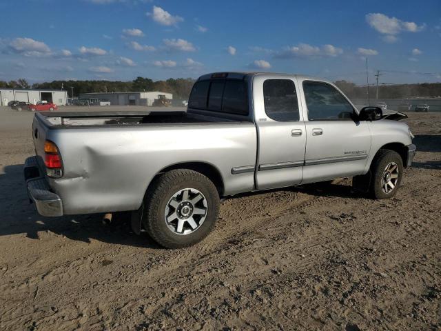 5TBRN34132S249687 - 2002 TOYOTA TUNDRA ACCESS CAB SR5 SILVER photo 3