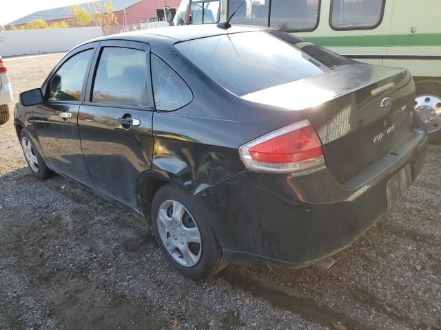 1FAHP35N69W238794 - 2009 FORD FOCUS SE BLACK photo 2