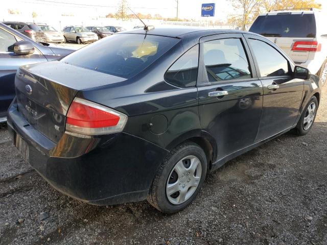 1FAHP35N69W238794 - 2009 FORD FOCUS SE BLACK photo 3