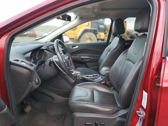 1FMCU9J98DUA76658 - 2013 FORD ESCAPE TITANIUM RED photo 7