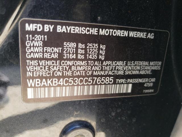WBAKB4C53CC576585 - 2012 BMW 740 LI BLACK photo 12