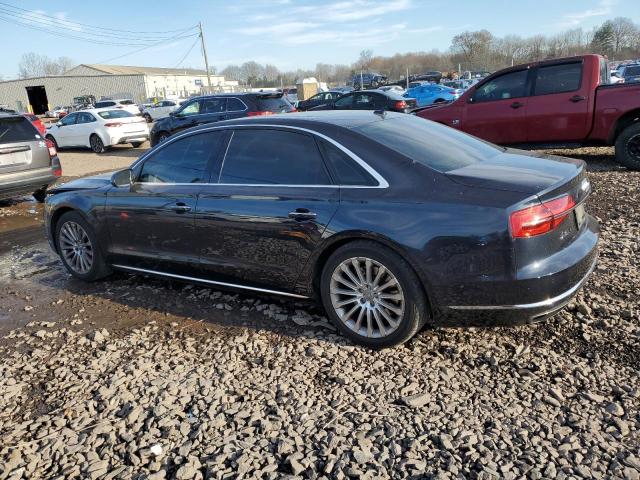 WAU3GAFD3FN033236 - 2015 AUDI A8 L QUATTRO BLACK photo 2