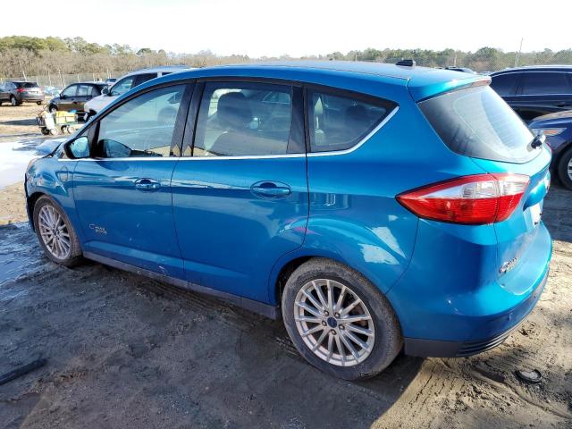 1FADP5CU5DL539734 - 2013 FORD C-MAX PREMIUM BLUE photo 2