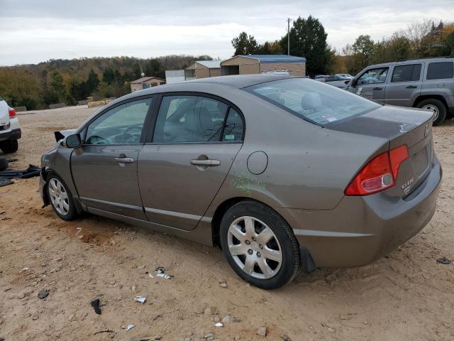 1HGFA16558L098499 - 2008 HONDA CIVIC LX GRAY photo 2