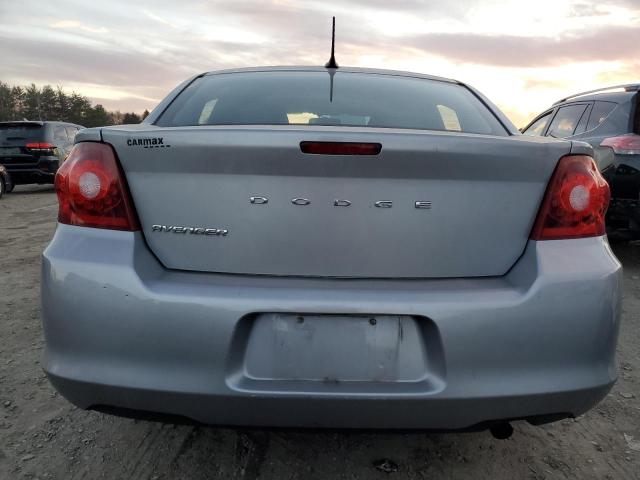 1C3CDZAB4EN149547 - 2014 DODGE AVENGER SE GRAY photo 6