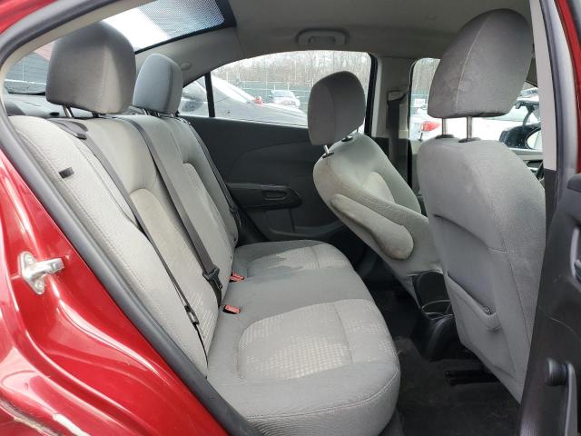 1G1JA5SH8C4116635 - 2012 CHEVROLET SONIC LS 红色 照片 10