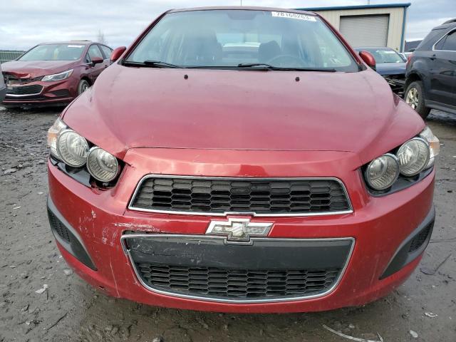1G1JA5SH8C4116635 - 2012 CHEVROLET SONIC LS 红色 照片 5