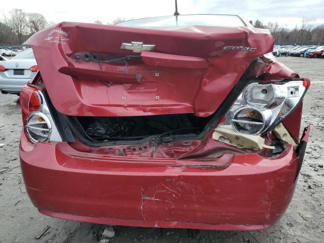 1G1JA5SH8C4116635 - 2012 CHEVROLET SONIC LS RED photo 6