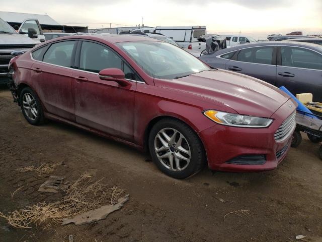 3FA6P0H71GR299134 - 2016 FORD FUSION SE MAROON photo 4