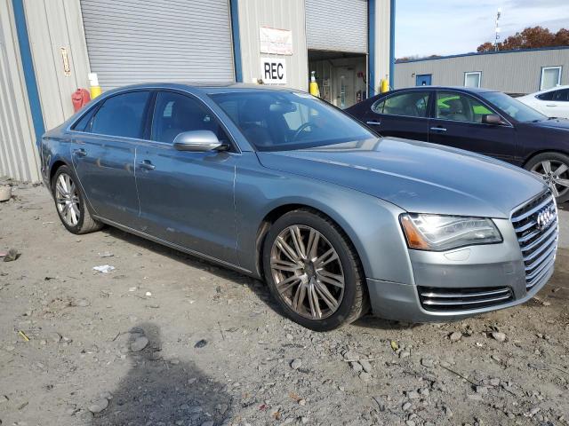 WAURVAFD7CN002776 - 2012 AUDI A8 L QUATTRO GRAY photo 4