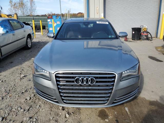 WAURVAFD7CN002776 - 2012 AUDI A8 L QUATTRO GRAY photo 5