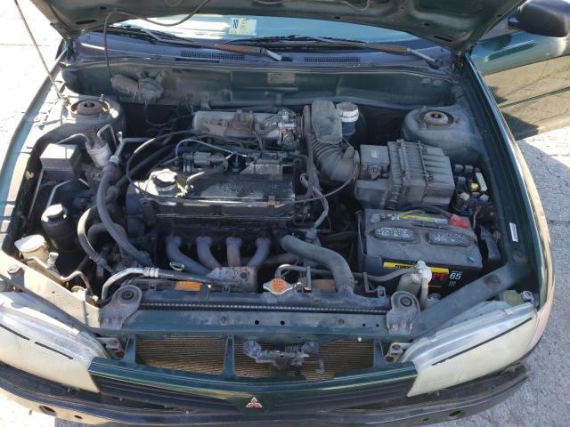 JA3AY26C61U012124 - 2001 MITSUBISHI MIRAGE ES GREEN photo 11