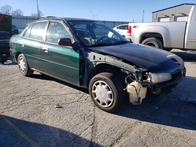 JA3AY26C61U012124 - 2001 MITSUBISHI MIRAGE ES GREEN photo 4