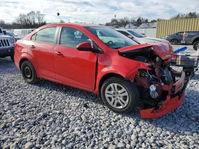 1G1JB5SH3H4174379 - 2017 CHEVROLET SONIC LS 红色 照片 4