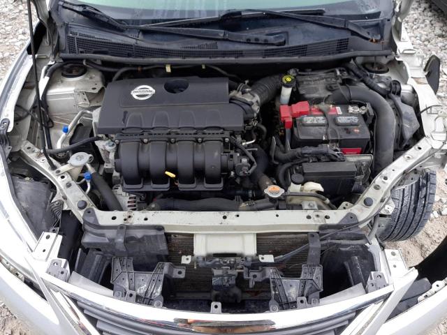 3N1AB7AP3EY287207 - 2014 NISSAN SENTRA S SILVER photo 11