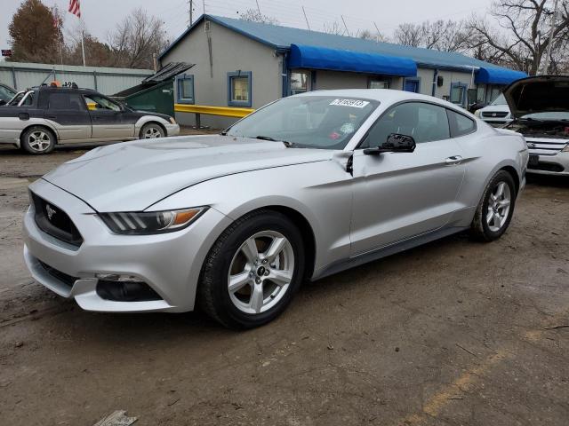 1FA6P8TH2F5380465 - 2015 FORD MUSTANG SILVER photo 1