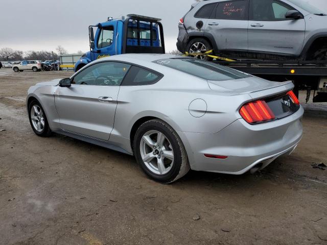 1FA6P8TH2F5380465 - 2015 FORD MUSTANG SILVER photo 2