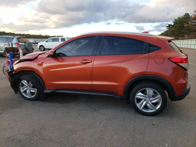 3CZRU6H5XLM709965 - 2020 HONDA HR-V EX ORANGE photo 2