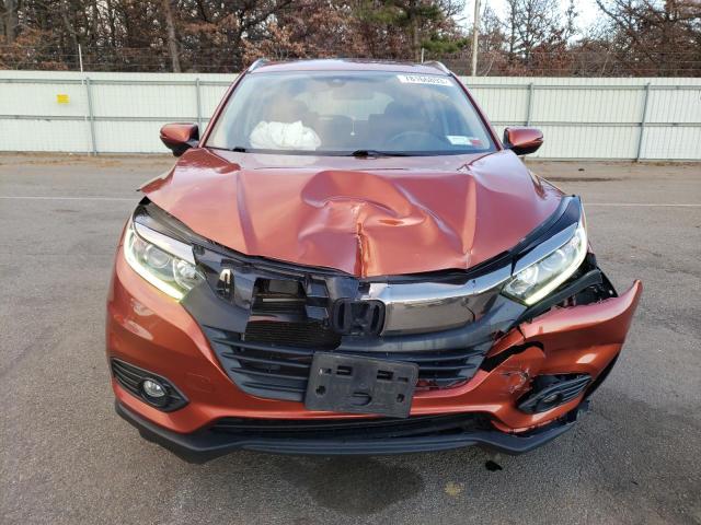 3CZRU6H5XLM709965 - 2020 HONDA HR-V EX ORANGE photo 5