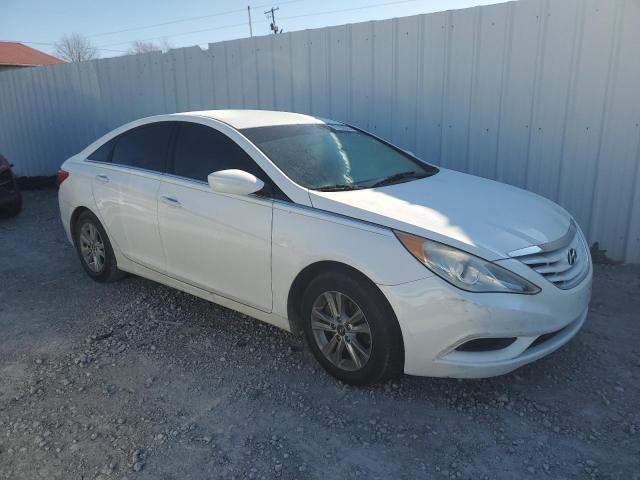 5NPEB4AC1CH327319 - 2012 HYUNDAI SONATA GLS WHITE photo 4