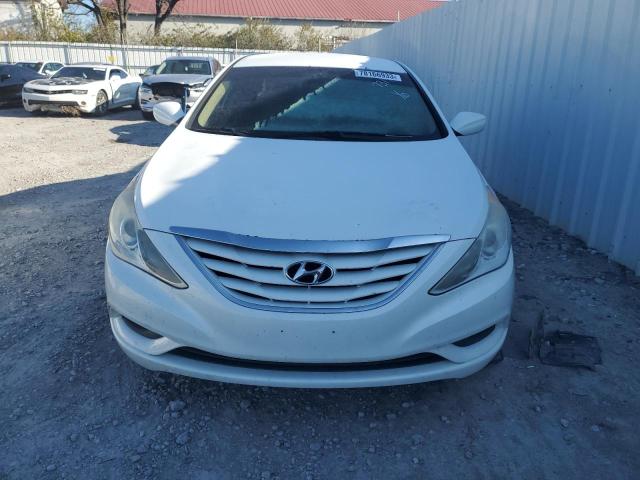 5NPEB4AC1CH327319 - 2012 HYUNDAI SONATA GLS WHITE photo 5