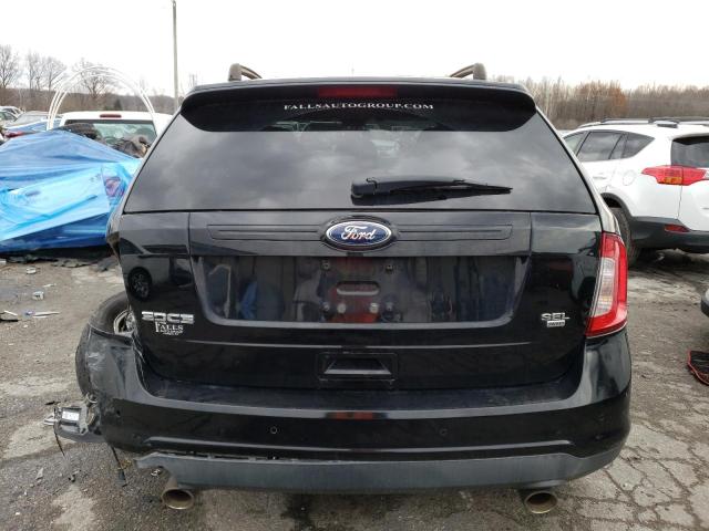 2FMDK4JC5CBA08783 - 2012 FORD EDGE SEL BLACK photo 6