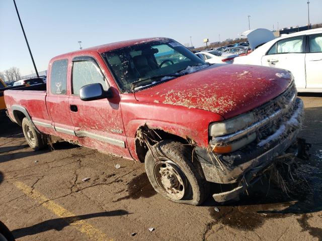 1GCGK29U6YE227136 - 2000 CHEVROLET SILVERADO K2500 RED photo 4