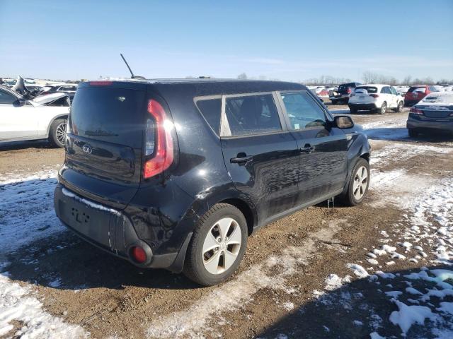 KNDJN2A2XE7074512 - 2014 KIA SOUL BLACK photo 3