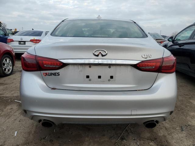 JN1EV7AP8LM207585 - 2020 INFINITI Q50 PURE SILVER photo 6