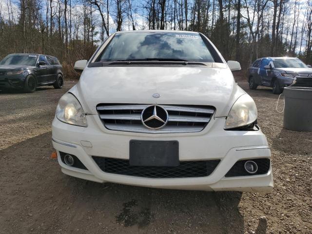 WDDFH3DBXBJ670450 - 2011 MERCEDES-BENZ B200 WHITE photo 5