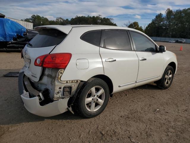 JN8AS5MT2DW508137 - 2013 NISSAN ROGUE S WHITE photo 3