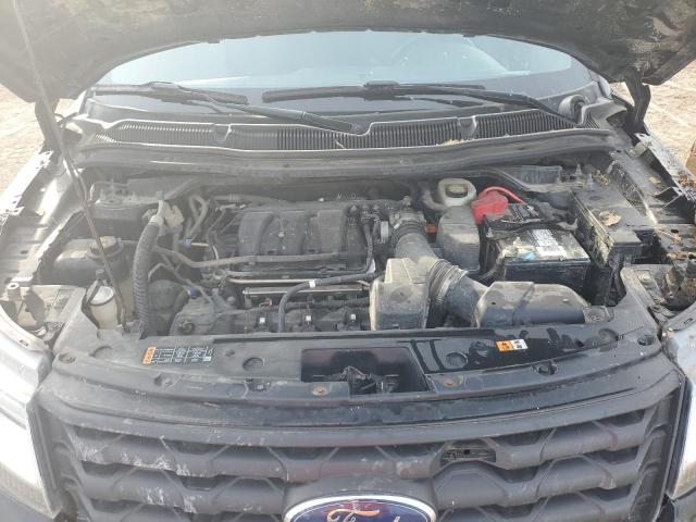 1FM5K8AR3JGB80848 - 2018 FORD EXPLORER POLICE INTERCEPTOR 黑色 照片 12