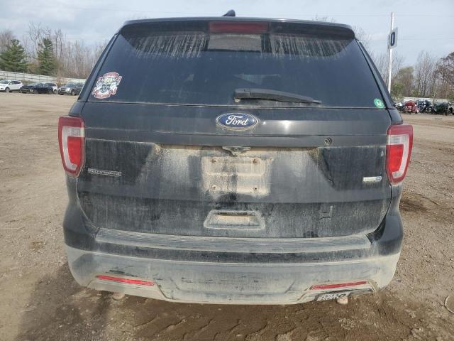 1FM5K8AR3JGB80848 - 2018 FORD EXPLORER POLICE INTERCEPTOR 黑色 照片 6