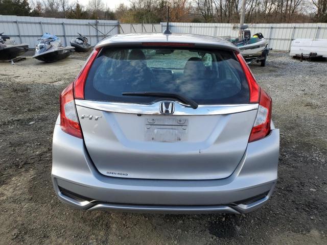 3HGGK5H0XKM728565 - 2019 HONDA FIT EXL SILVER photo 6