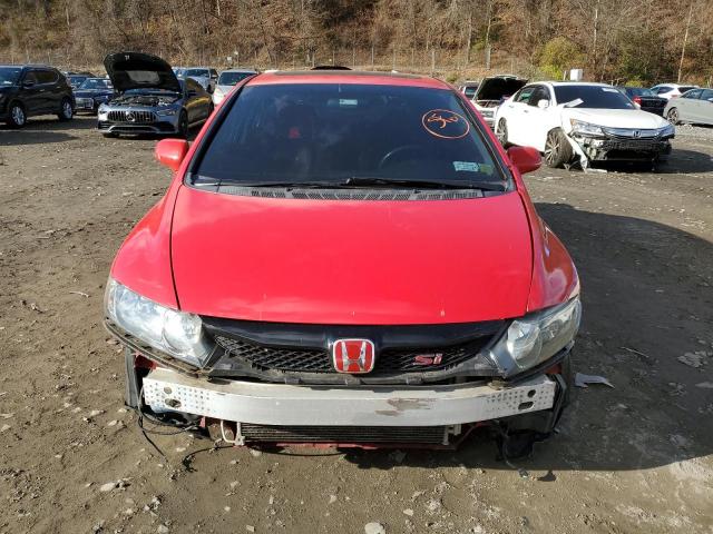 2HGFA5E50AH701838 - 2010 HONDA CIVIC SI RED photo 5