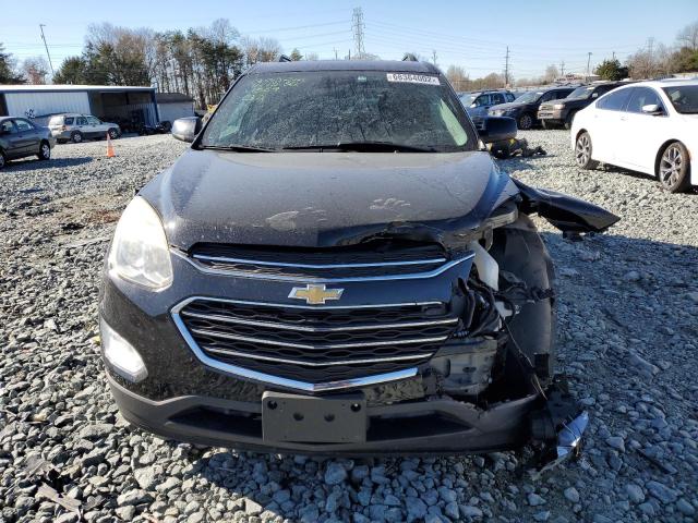 2GNALCEKXG1111569 - 2016 CHEVROLET EQUINOX LT BLACK photo 5