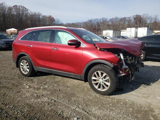 5XYPG4A38JG346416 - 2018 KIA SORENTO LX RED photo 4