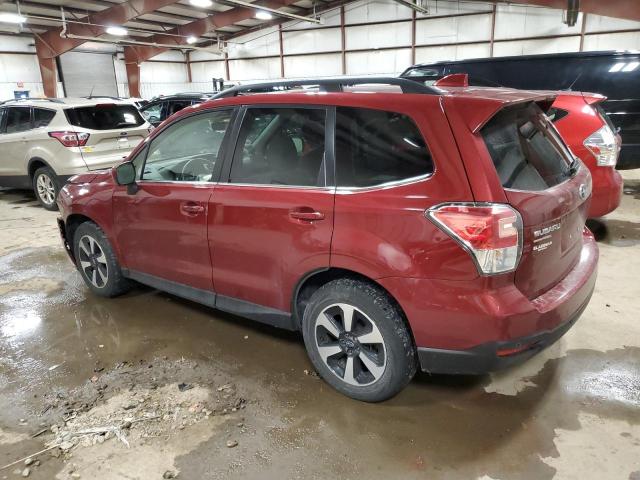 JF2SJARC0JH482823 - 2018 SUBARU FORESTER 2.5I LIMITED RED photo 2