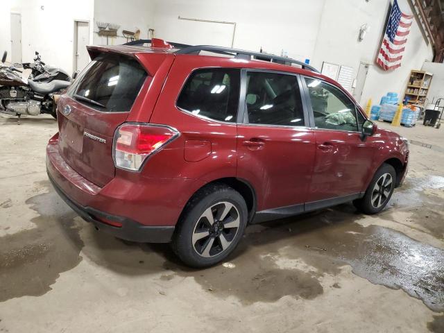 JF2SJARC0JH482823 - 2018 SUBARU FORESTER 2.5I LIMITED RED photo 3