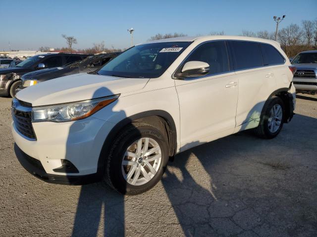 2016 TOYOTA HIGHLANDER LE, 