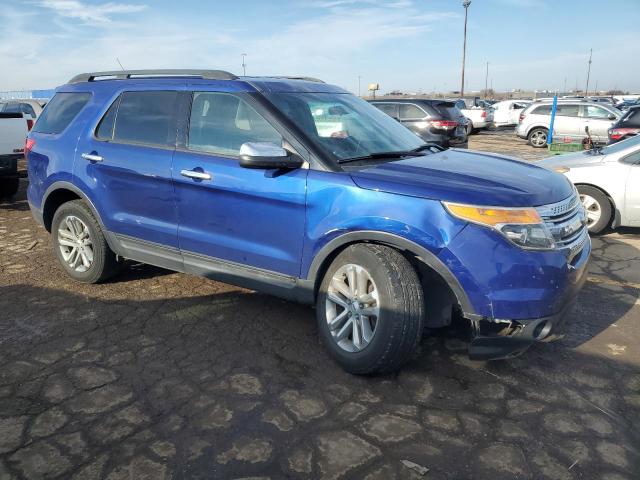 1FM5K8B87FGA29220 - 2015 FORD EXPLORER BLUE photo 4