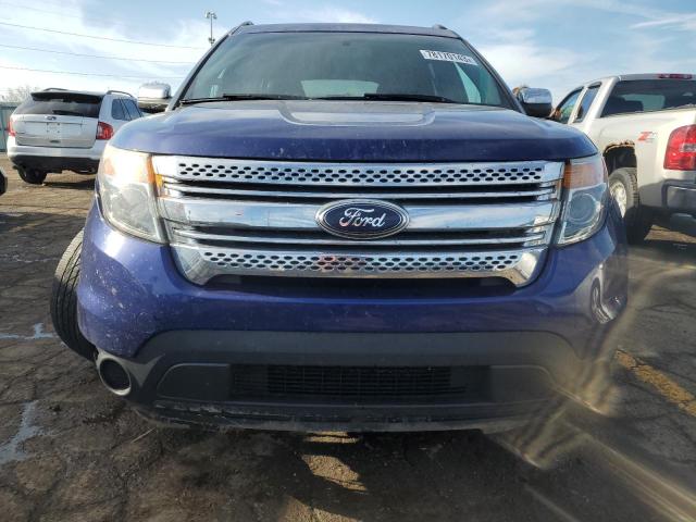 1FM5K8B87FGA29220 - 2015 FORD EXPLORER BLUE photo 5