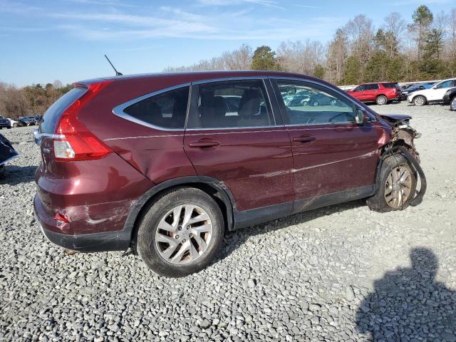 2HKRM4H50FH674731 - 2015 HONDA CR-V LX EX MAROON photo 3