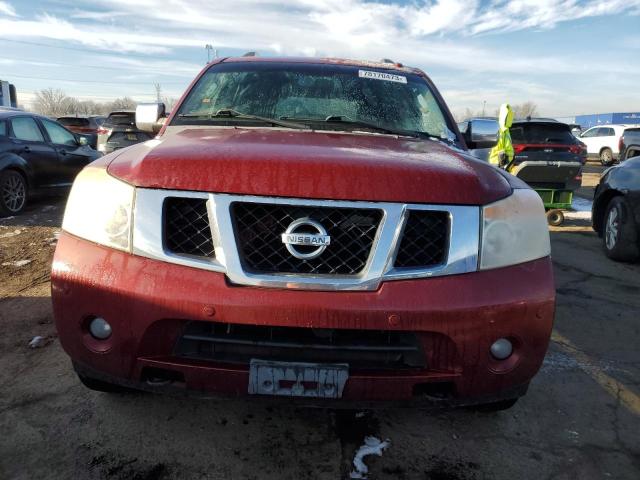 5N1AA08CX8N615729 - 2008 NISSAN ARMADA SE BURGUNDY photo 5