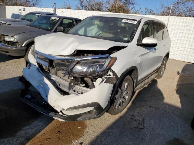 5FNYF6H51LB037097 - 2020 HONDA PILOT EXL WHITE photo 1