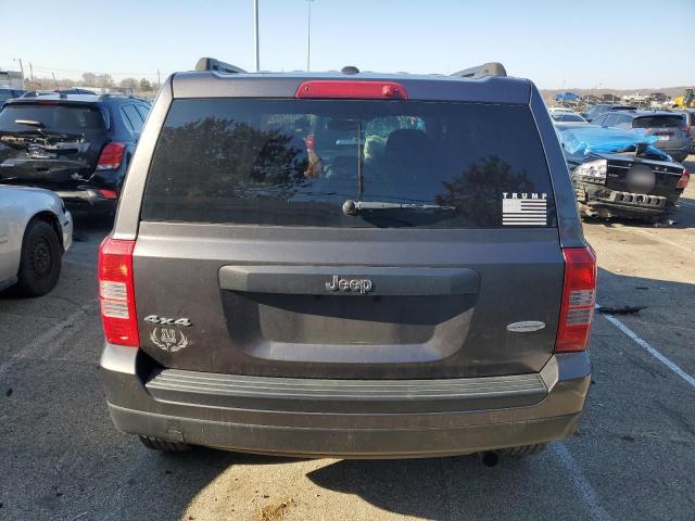 1C4NJRFB3HD173936 - 2017 JEEP PATRIOT LATITUDE GRAY photo 6