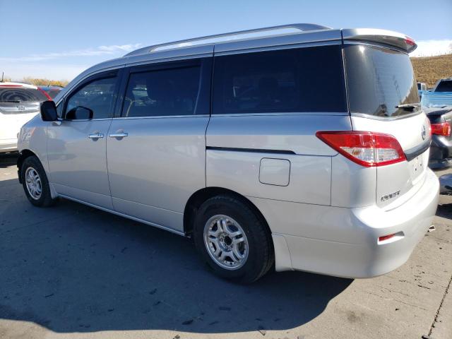 JN8AE2KP6E9101367 - 2014 NISSAN QUEST S SILVER photo 2