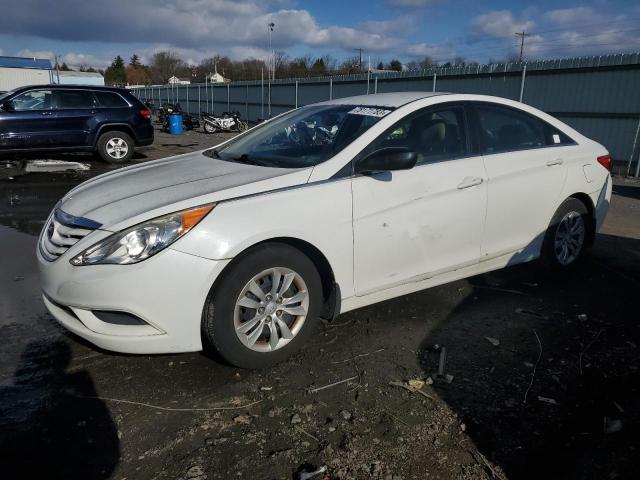 5NPEB4AC5CH414558 - 2012 HYUNDAI SONATA GLS WHITE photo 1