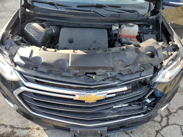 1GNEVGKW4MJ124071 - 2021 CHEVROLET TRAVERSE LT BLACK photo 12