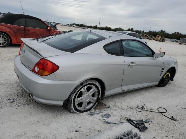 KMHHN65F03U045713 - 2003 HYUNDAI TIBURON GT SILVER photo 3